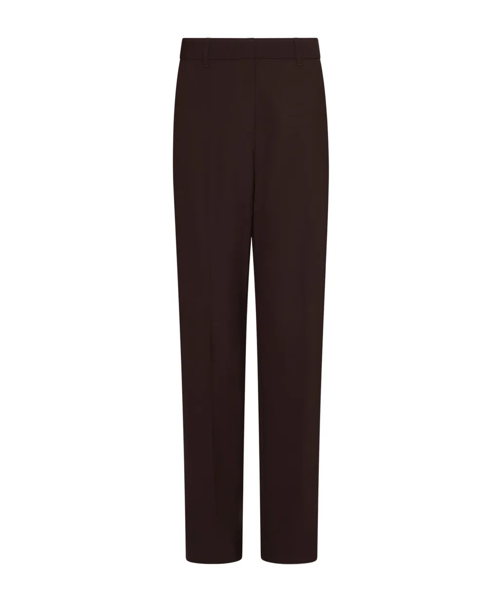 Slim-Fit Trousers - Brown