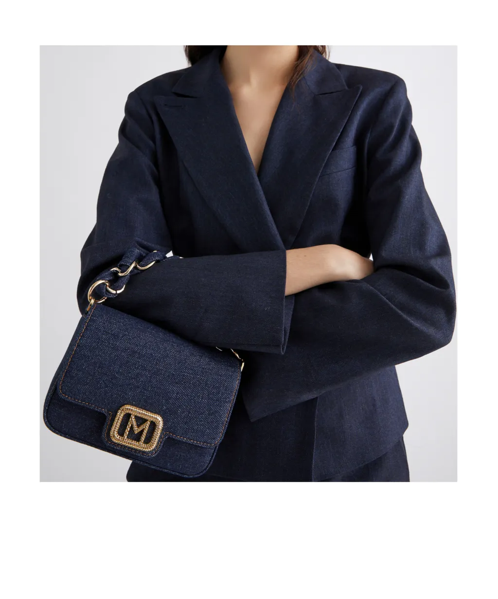 Le Muse Small Denim Bag