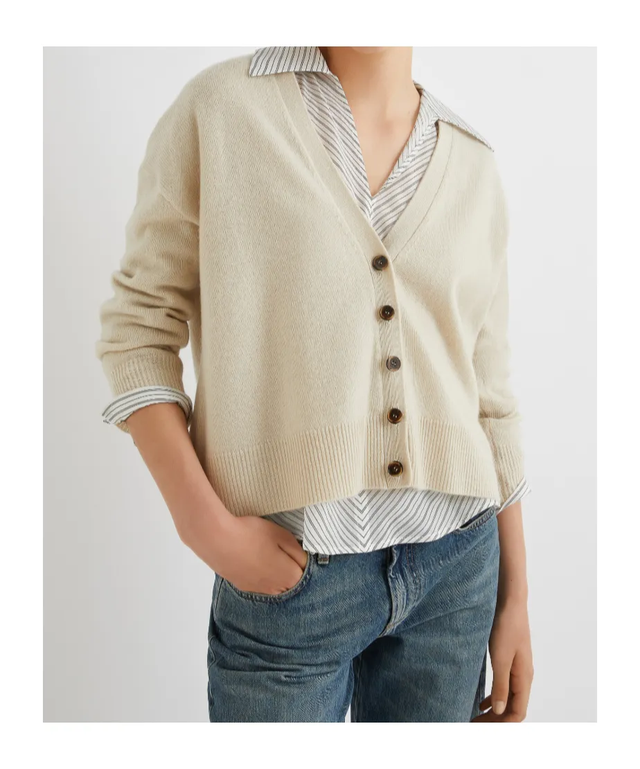 Wool And Cashmere Cardigan