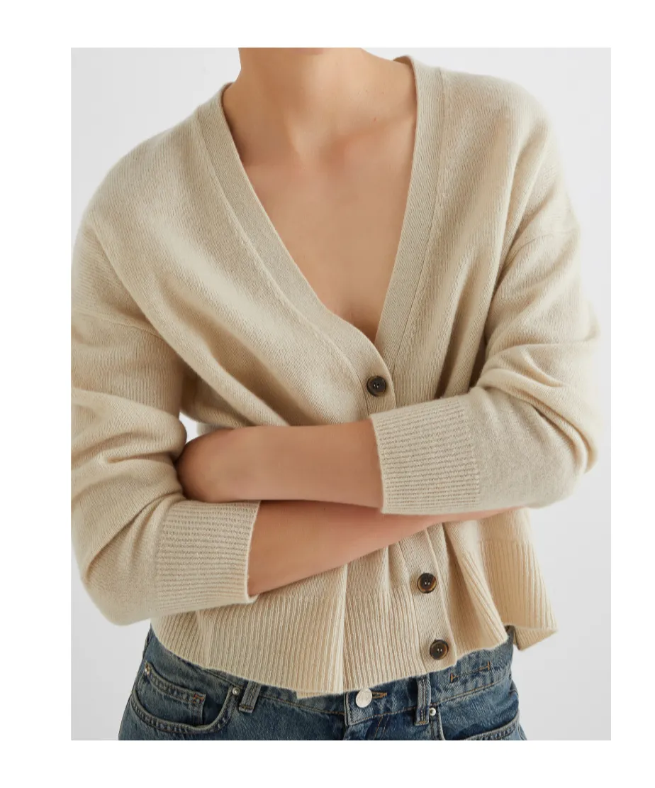Wool And Cashmere Cardigan