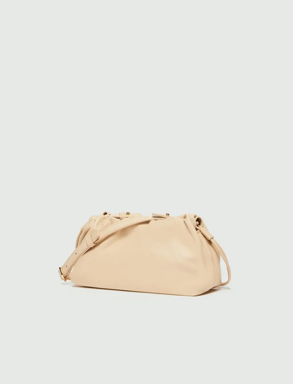 Unstructured Nappa Leather Bag