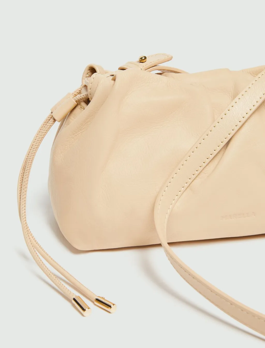 Unstructured Nappa Leather Bag