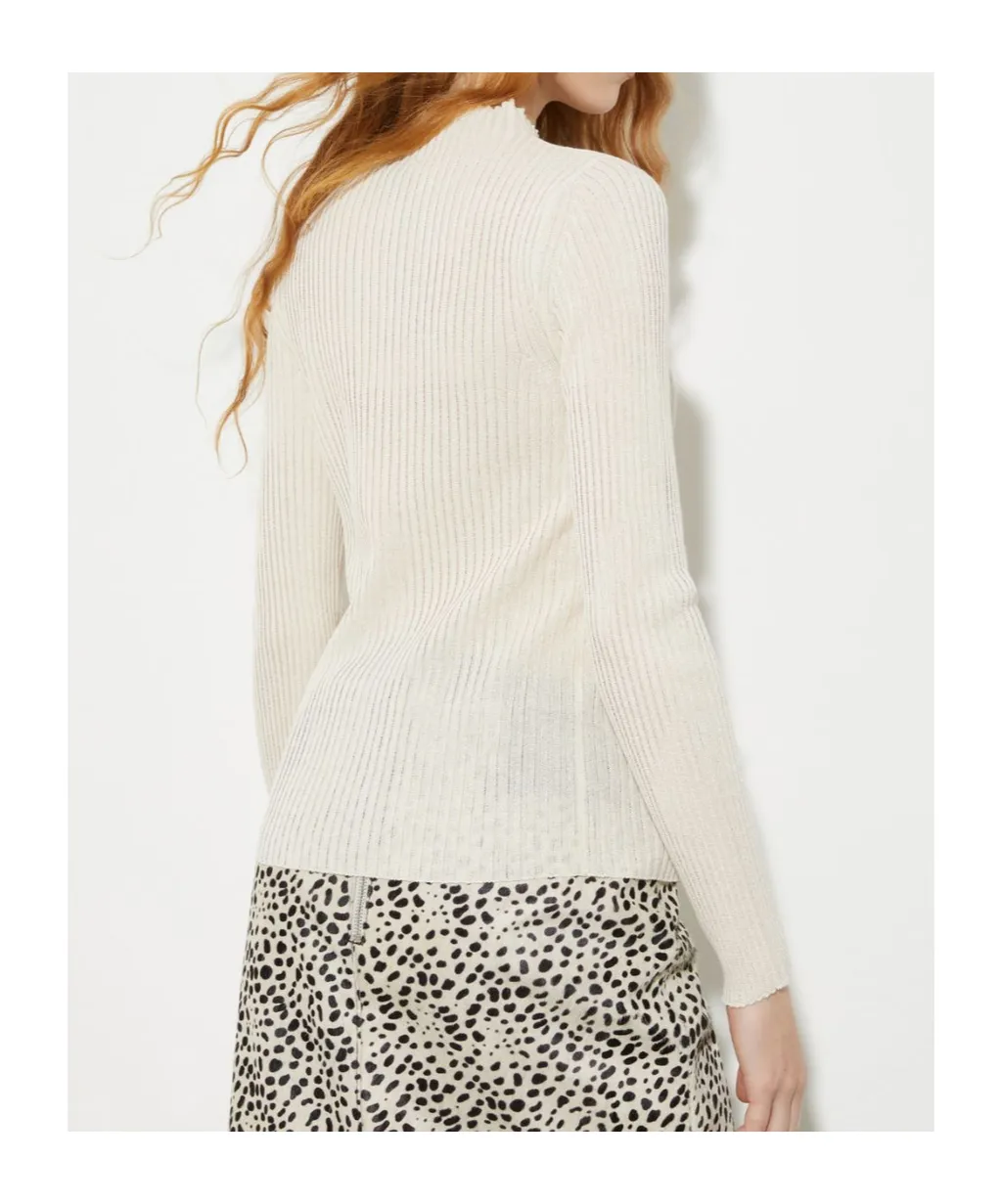 Slim-Fit Rib-Knit Jumper