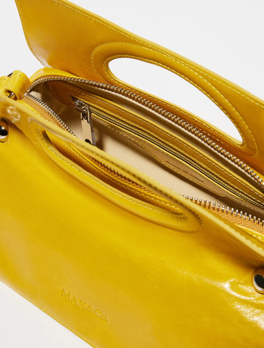 Zippered Shoulder Bag