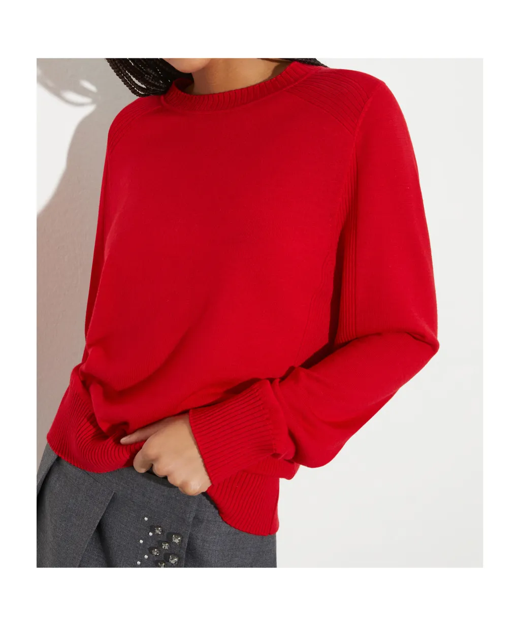 Long-Sleeved Sweater