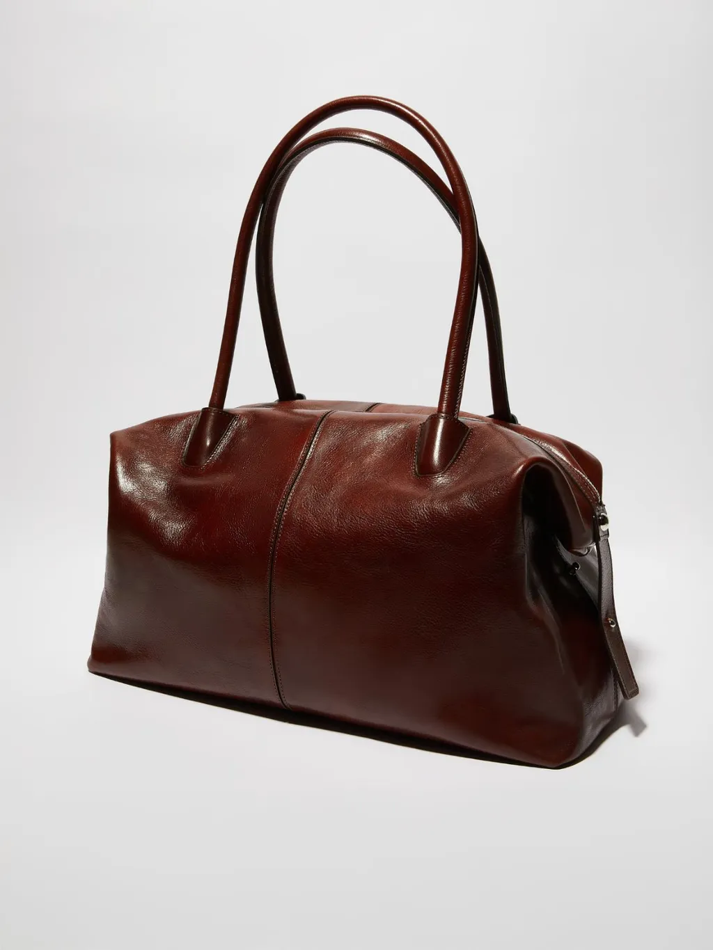 Glossy Leather Handbag
