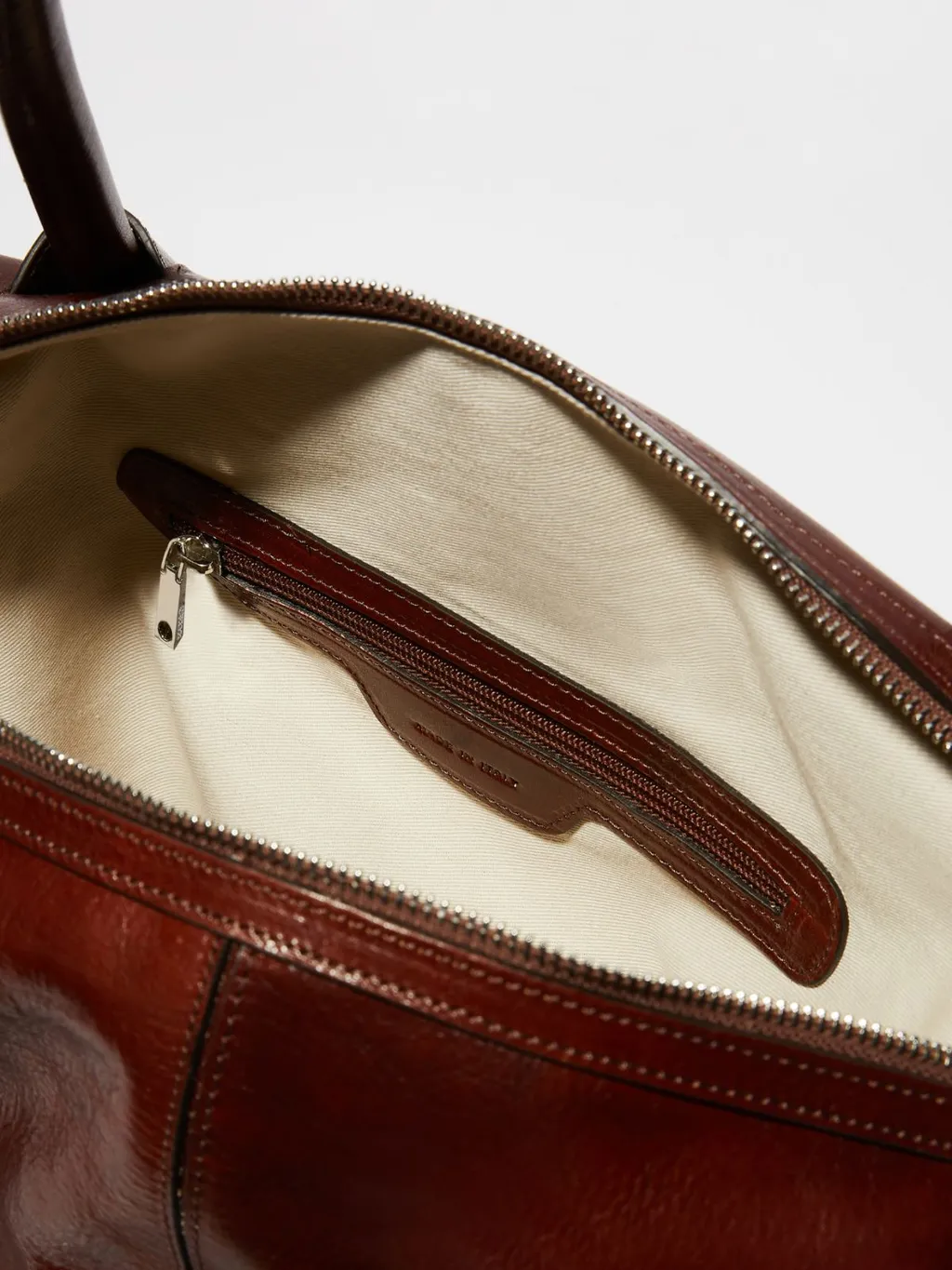 Glossy Leather Handbag