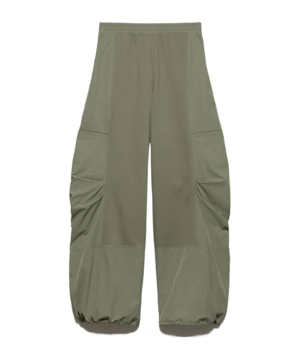 Cotton Knit And Nylon Sweatpants