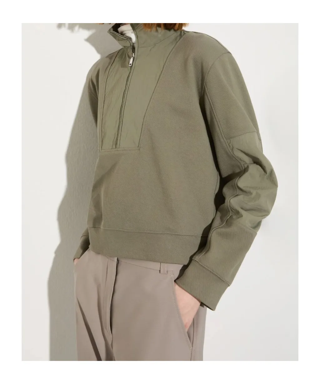 Knitted Nylon Sweatshirt
