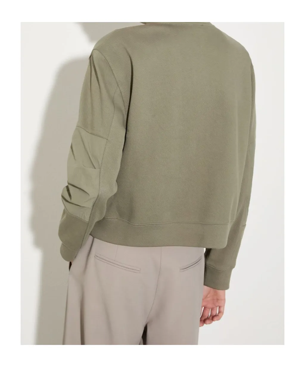 Knitted Nylon Sweatshirt