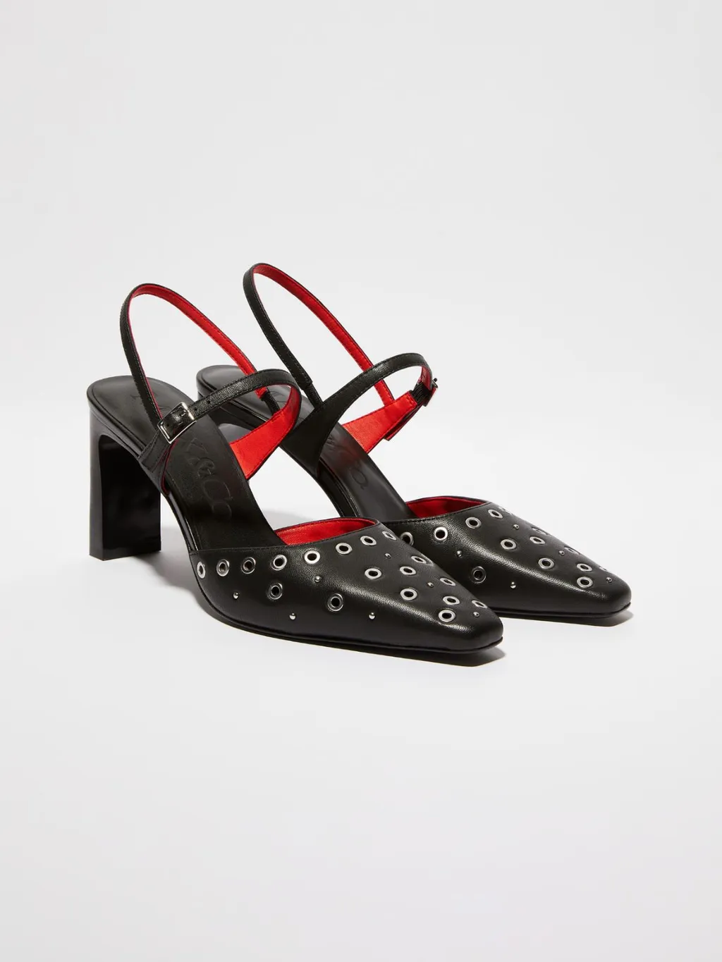 Slingback High Heel Sandals