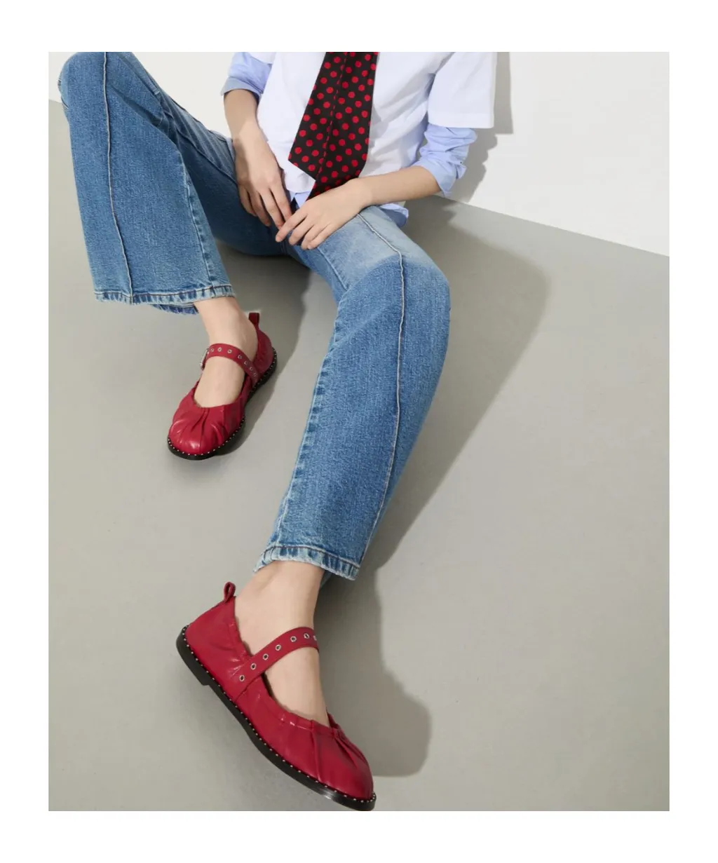Round Toe Ballet Shoes