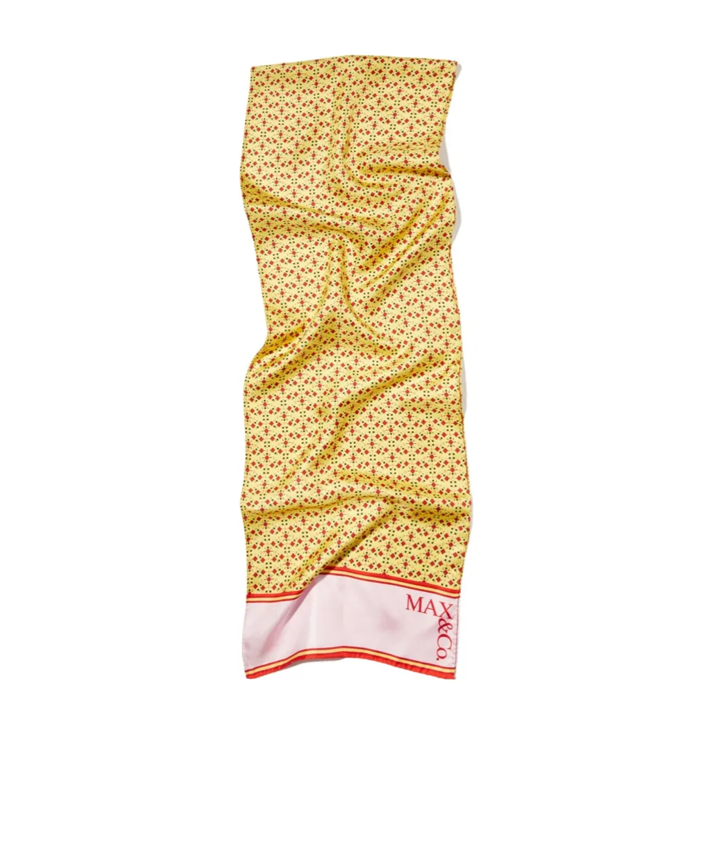 Printed Silk-Twill Scarf