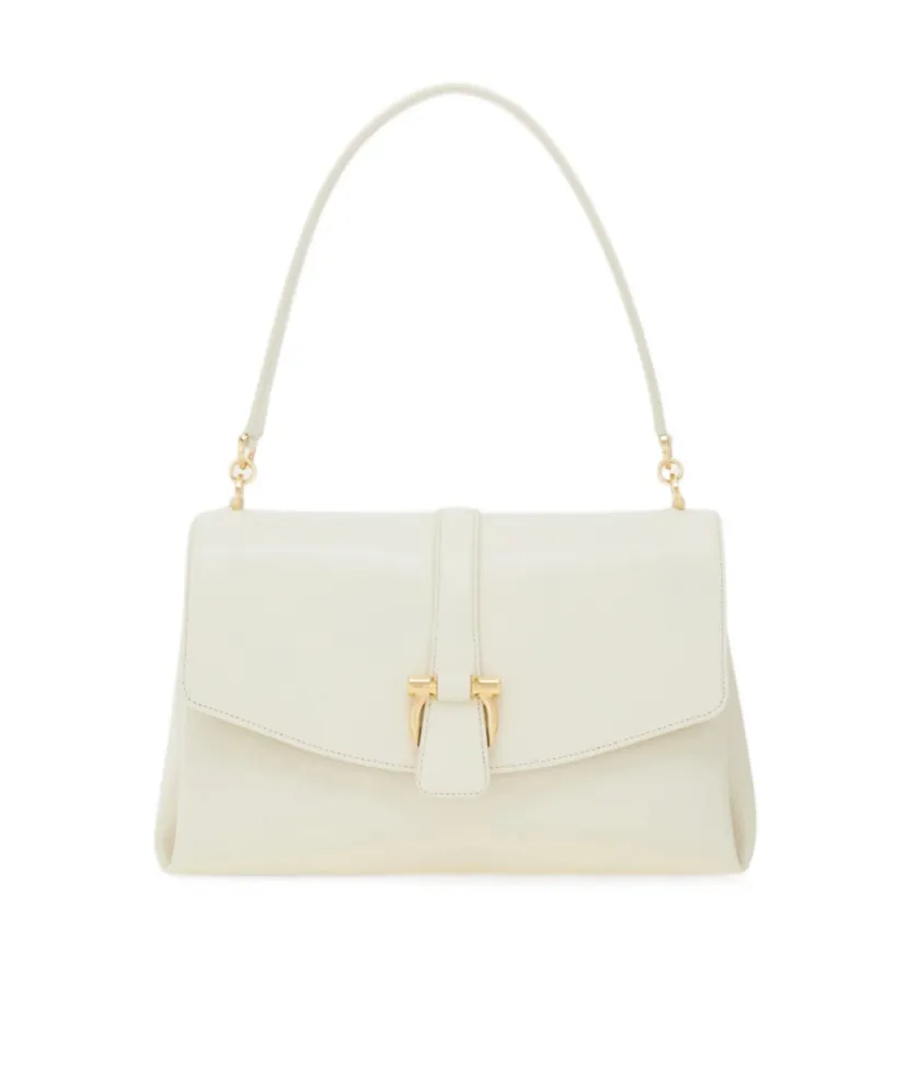 Logo-Buckle Shoulder Bag