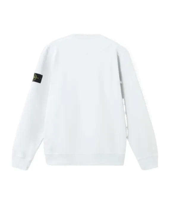 Stone Island Logo Patch Crewneck Sweatshirt