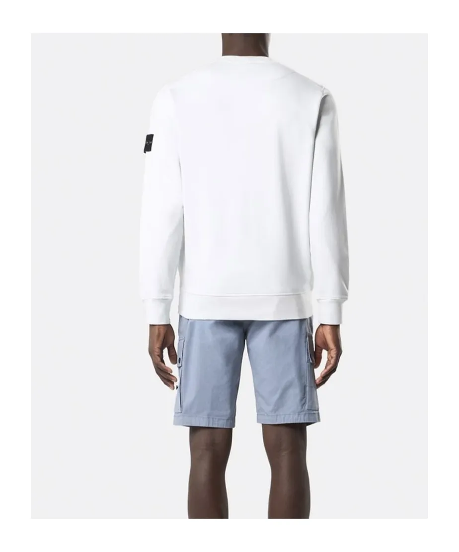 Stone Island Logo Patch Crewneck Sweatshirt