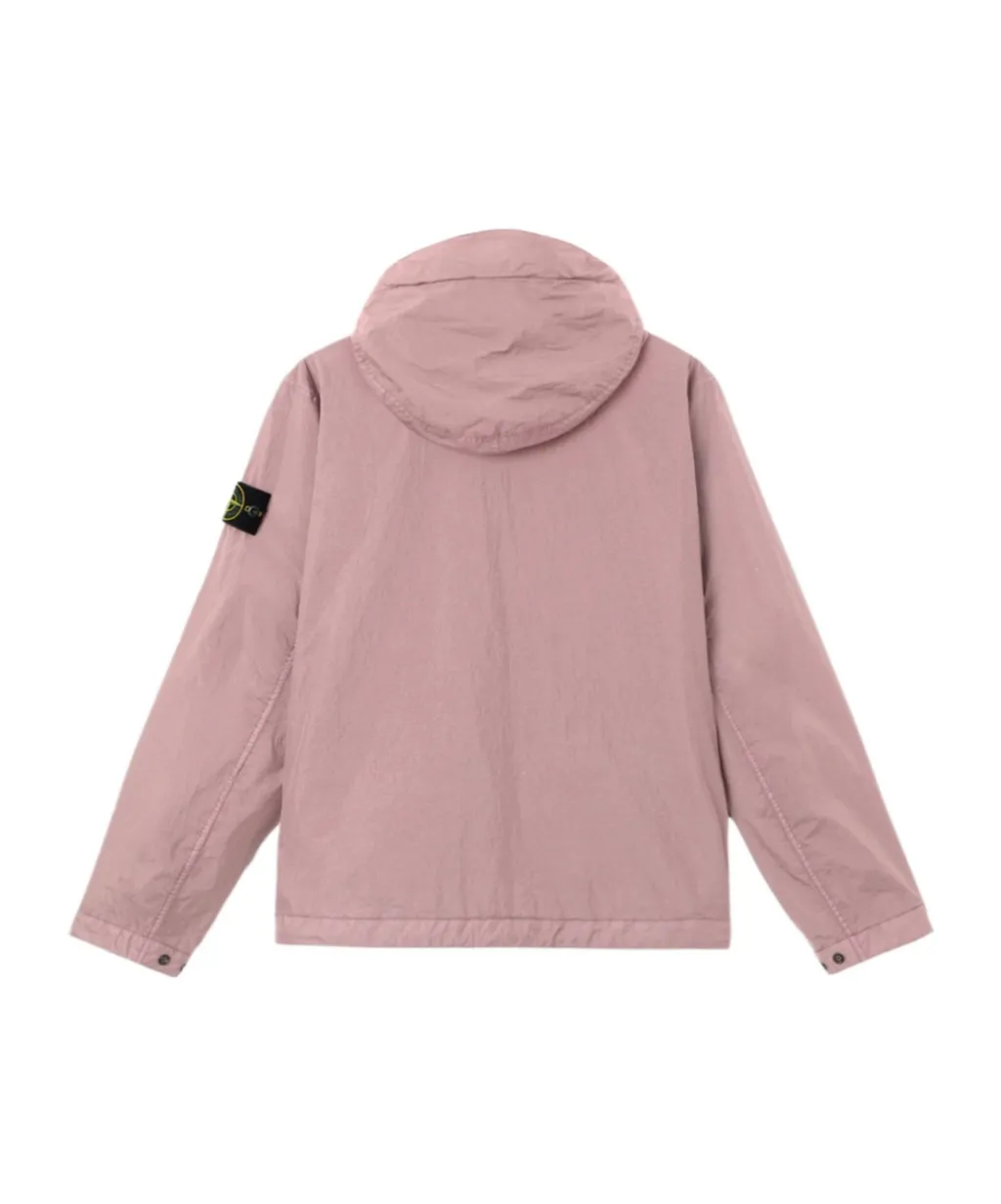 Stone Island Logo Patch Hooded Jacket