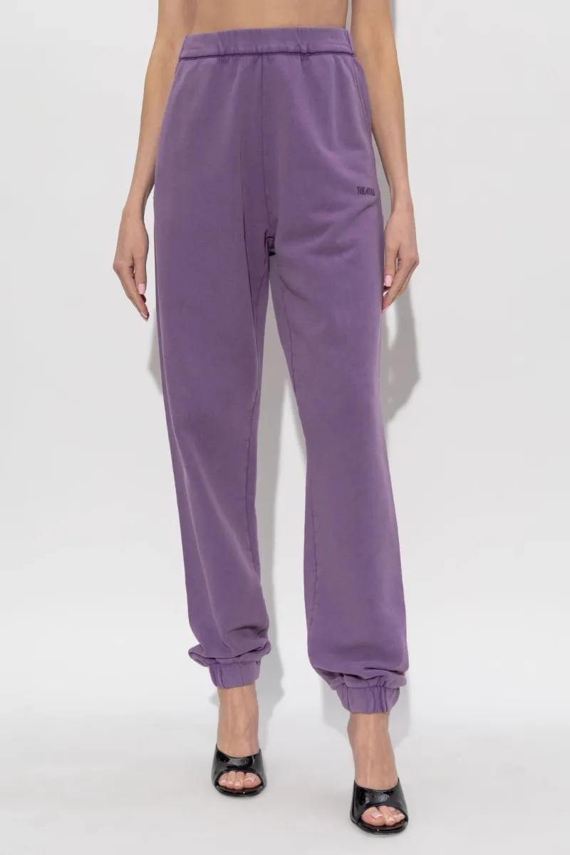 The Attico High-Waisted Loose Jogging Pants
