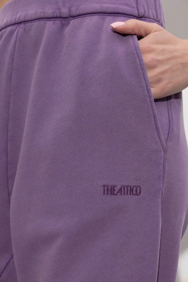 The Attico High-Waisted Loose Jogging Pants