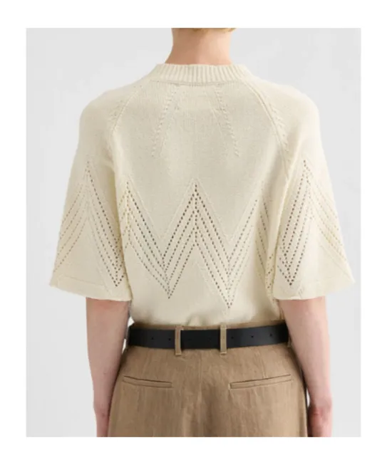 Jil Sander Pointelle T-Shirt