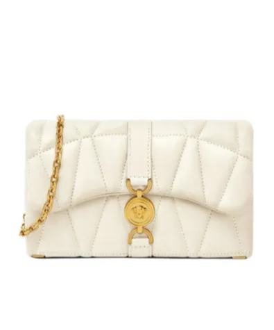 Versace Kleio Quilted Mini Crossbody Bag