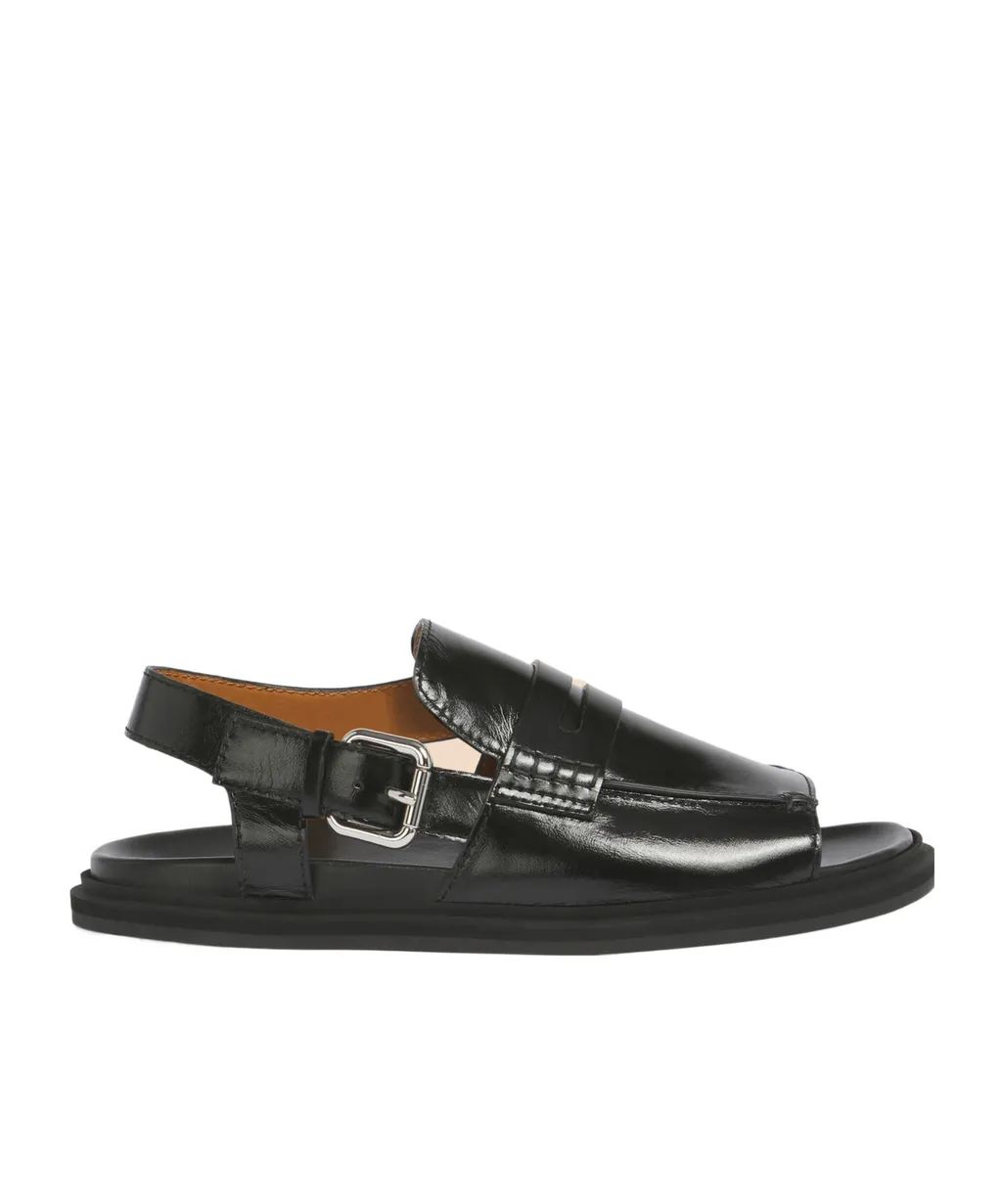 Marni Loafer Sandals