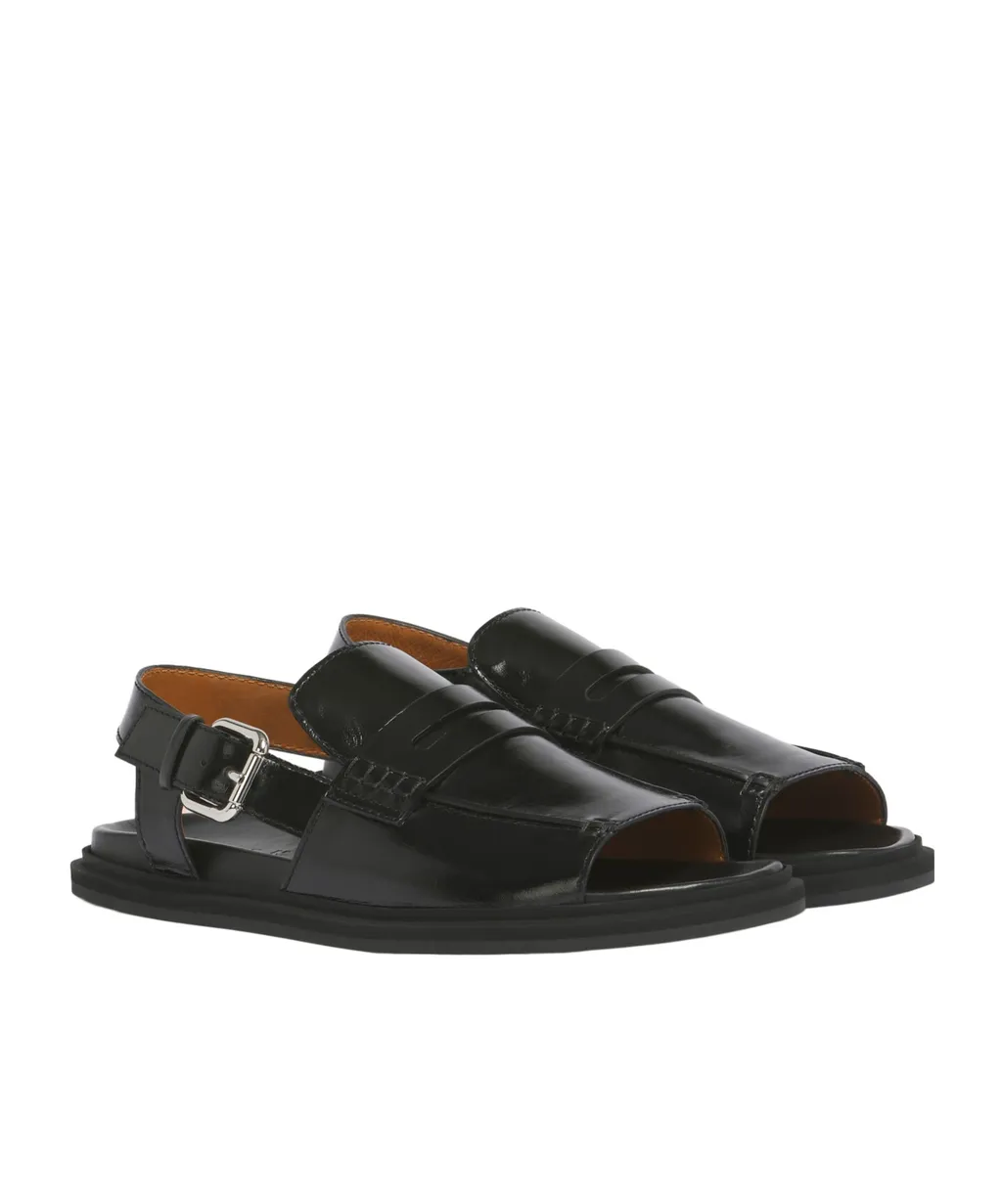 Marni Loafer Sandals