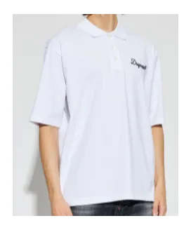Dsquared2 Logo-Embroidered Polo Shirt