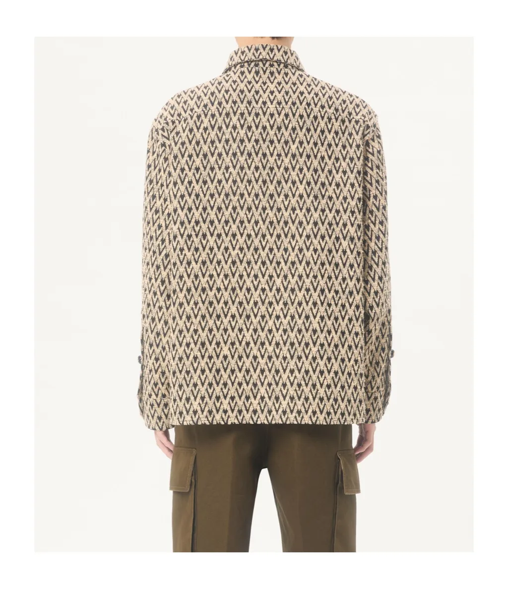 Valentino Toute La V Jacquard Jacket