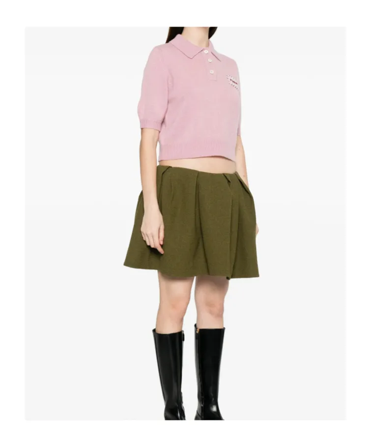 Logo-Patch Polo Top