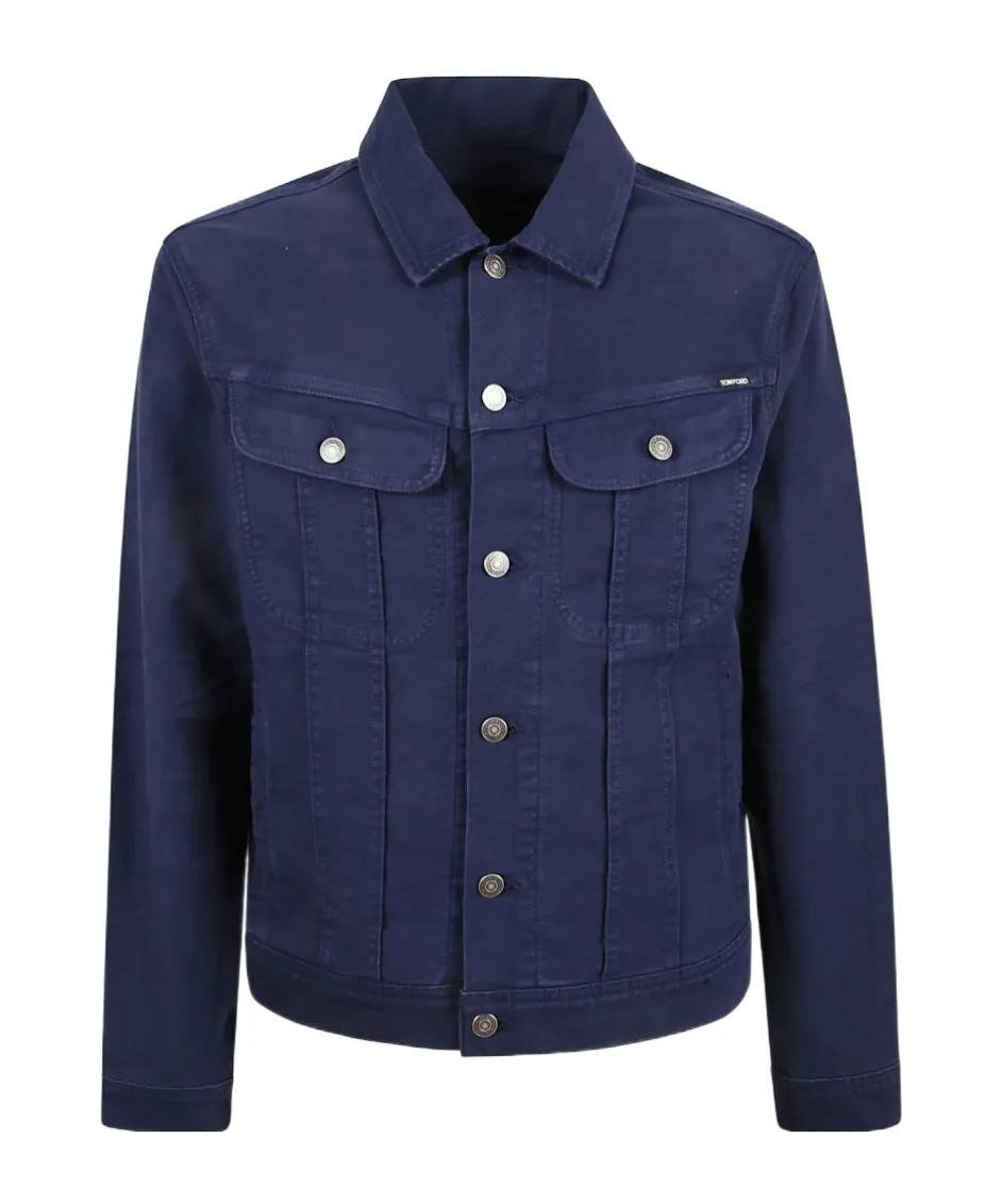 Buttoned Denim Jacket