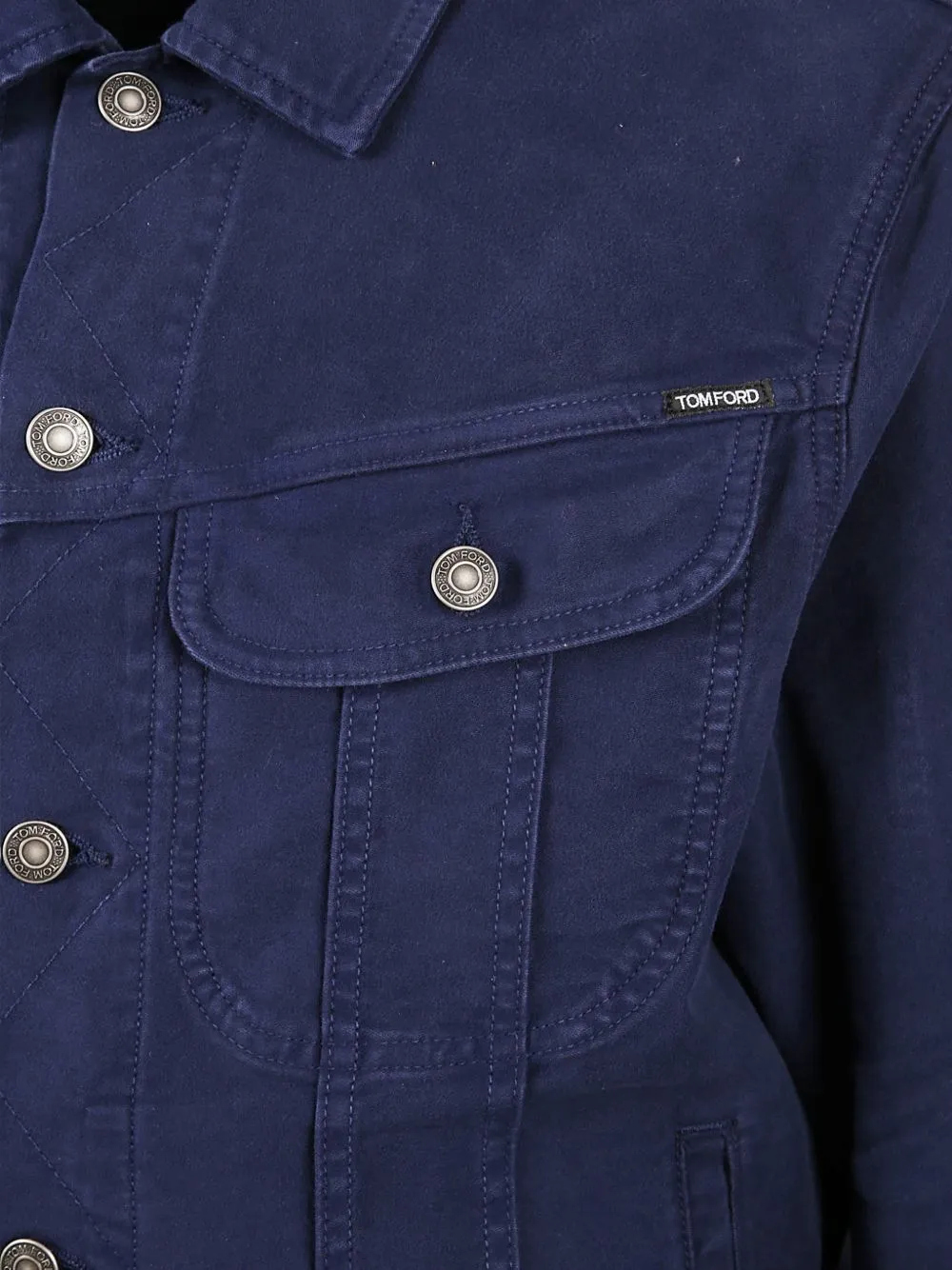 Buttoned Denim Jacket