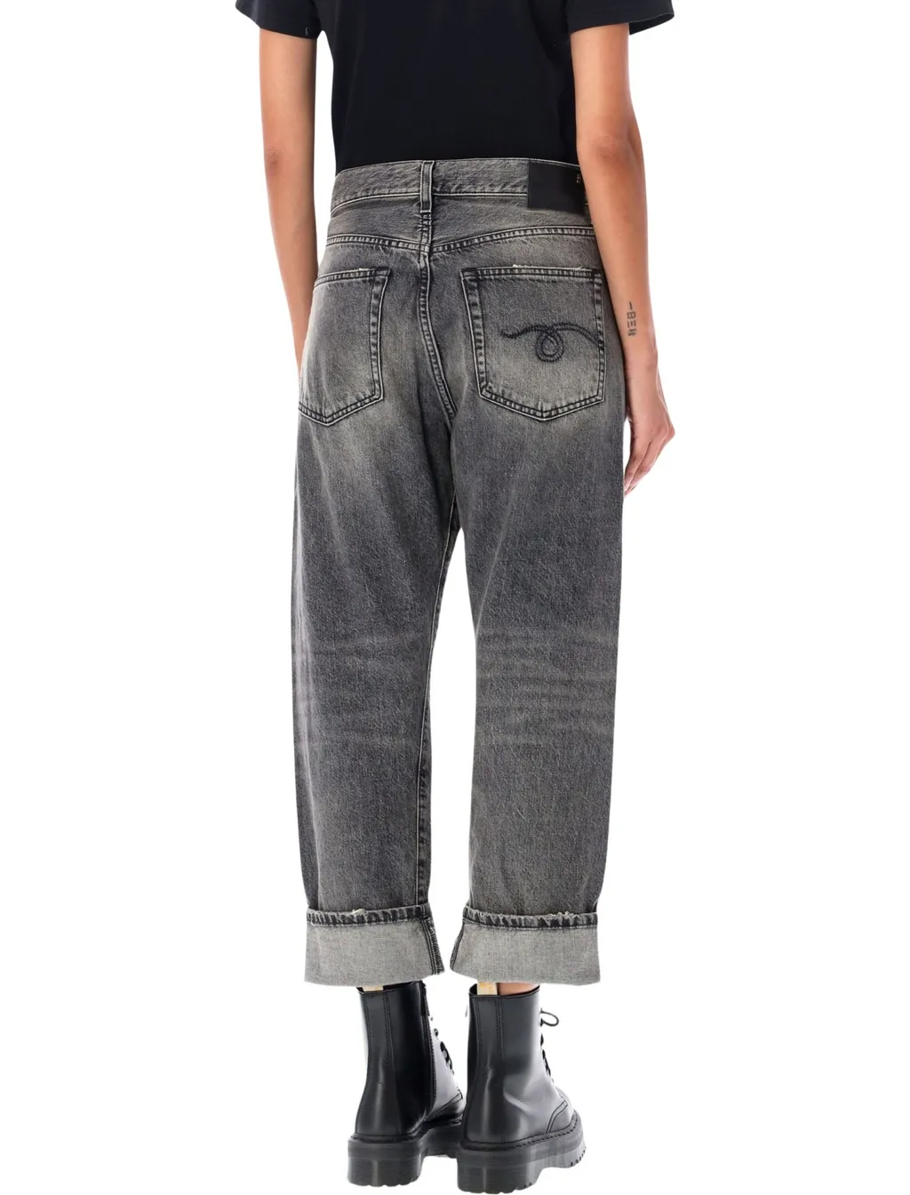 Cross Waist Jeans