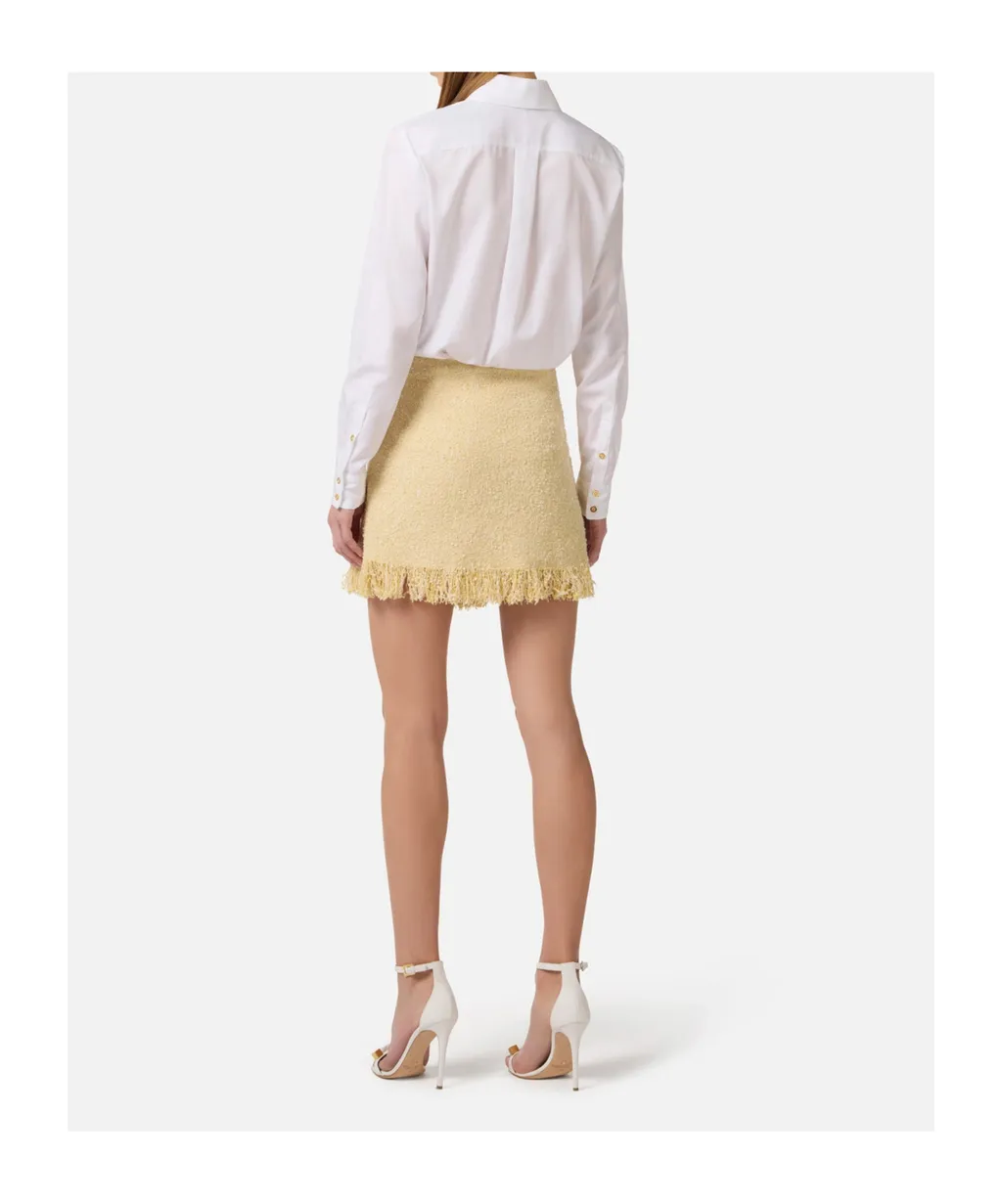 Elisabetta Franchi Double Collar And Embroidery Shirt