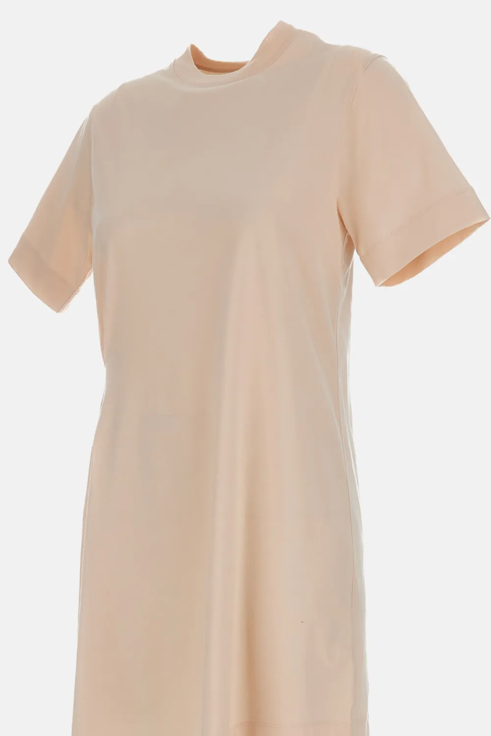 Igari Asymmetric Pleated T-Shirt Dress