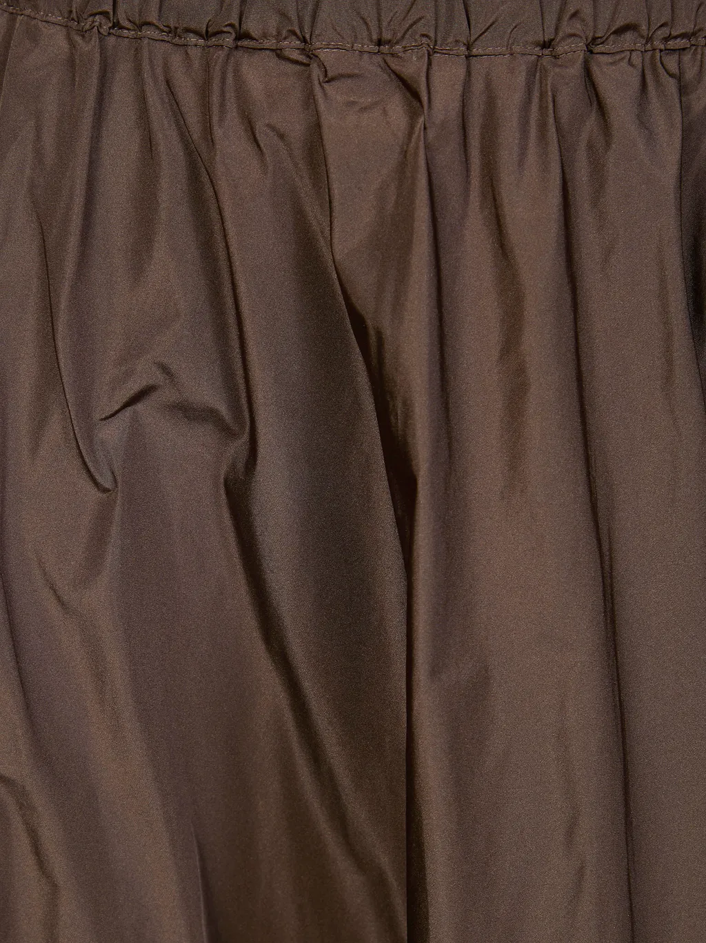 Elastic-Waistband Midi Skirt