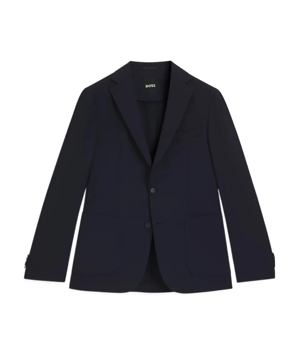 Boss Hugo Boss Single-Breasted Slim Fit Blazer