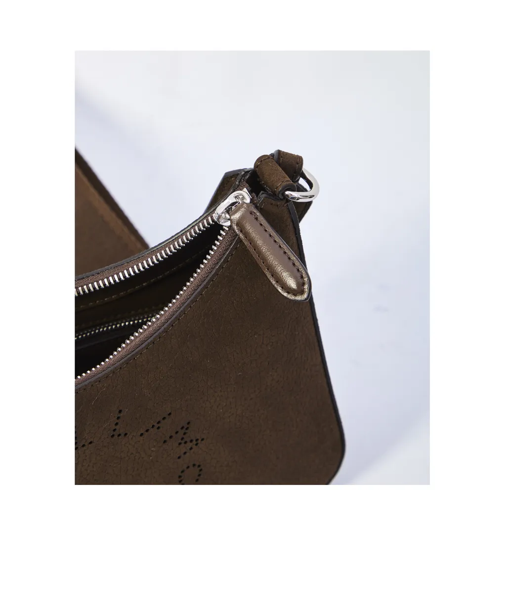 Stella Mccartney Alter Logo Zipped Shoulder Bag