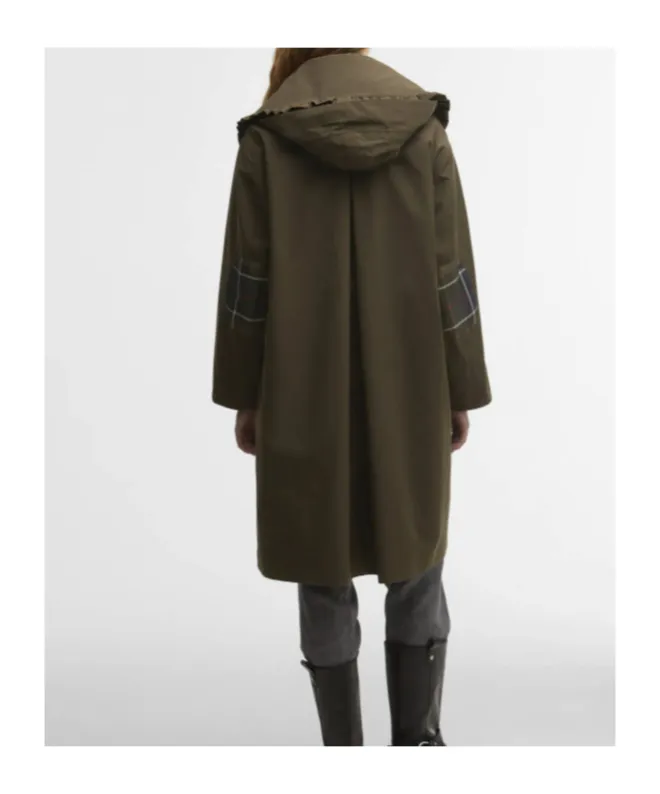 Barbour X Ganni Waterproof Parka Jacket