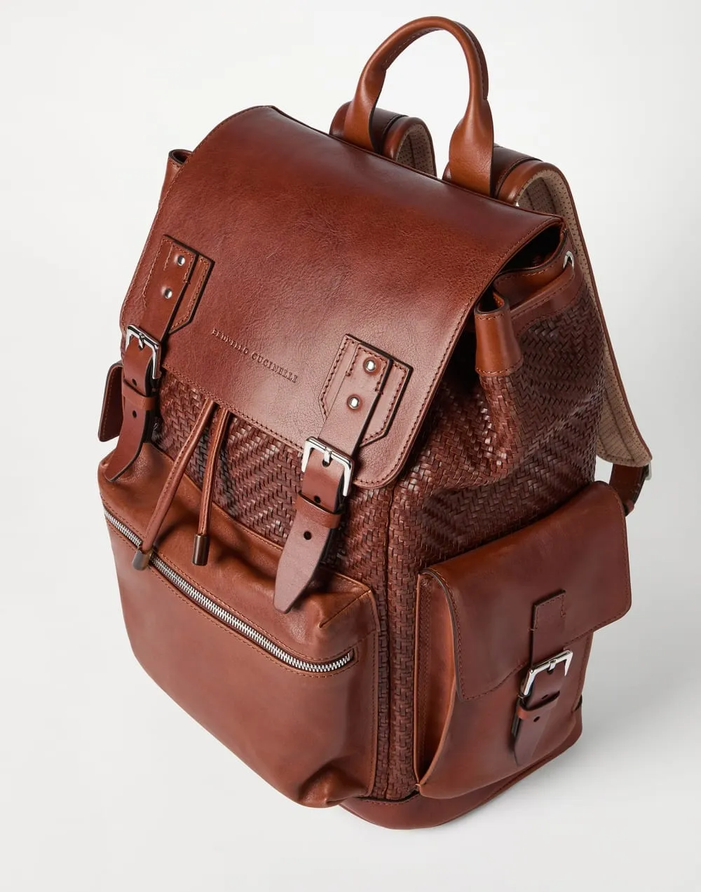 Brunello Cucinelli Buckle Fastened City Backpack