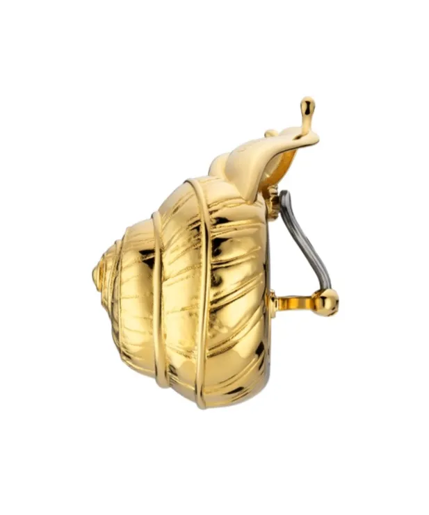 Snail-Shaped Earrings