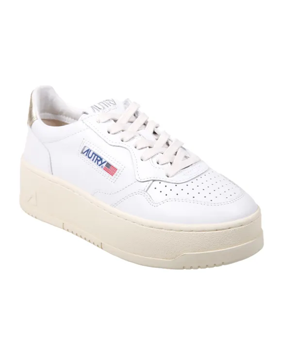 Autry Platform Low Logo Patch Sneakers