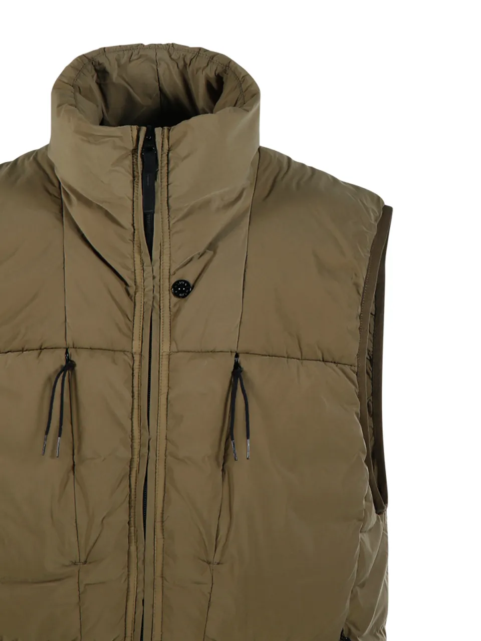 Stone Island Quilted Stand Collar Gilet