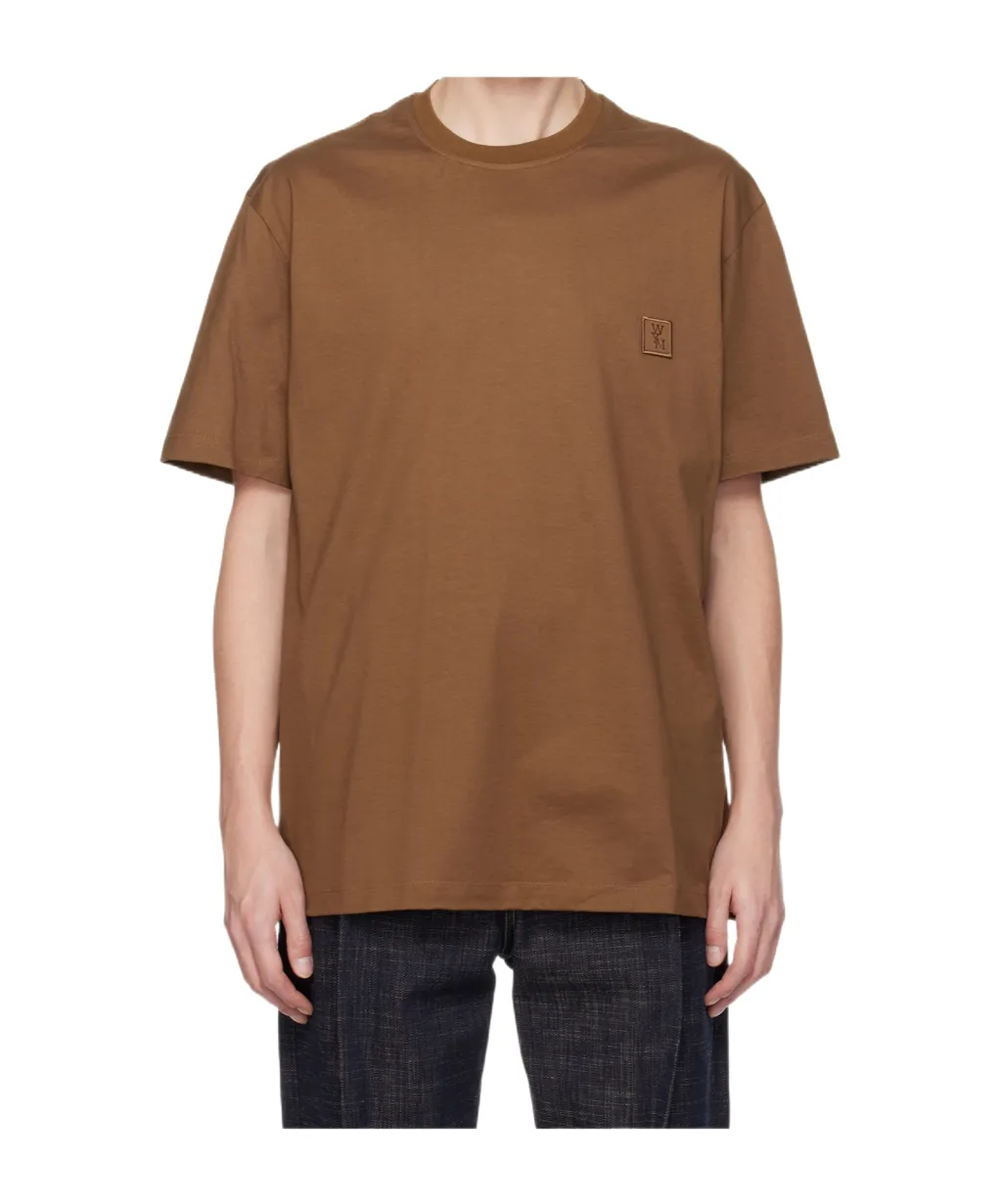 Wooyoungmi Flower Back Logo T-Shirt
