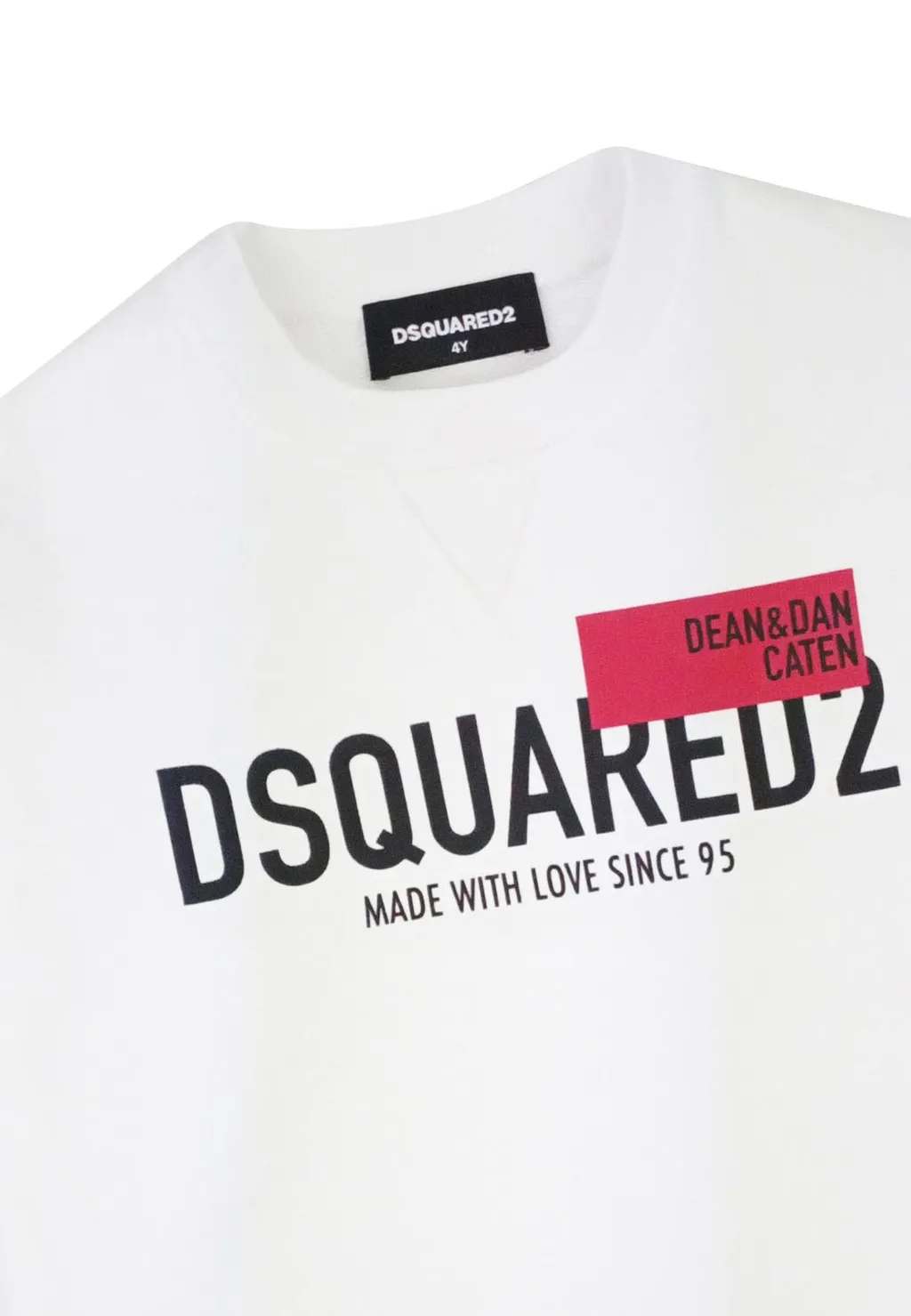 Dsquared2 Kids Logo Printed Crewneck Sweatshirt