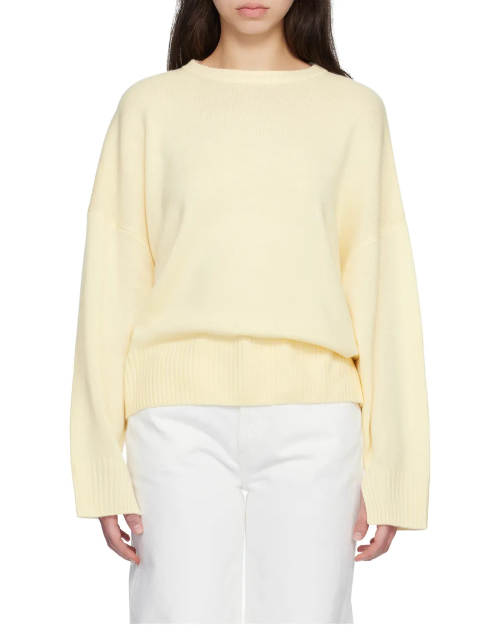 Anton Oversized Embroidered Cashmere Sweater