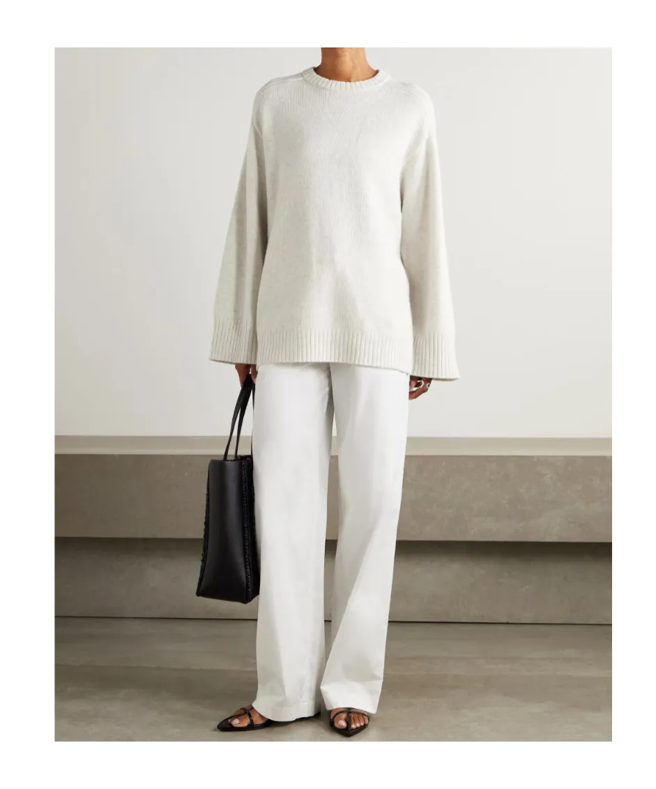 Safi Wool And Cashmere-Blend Sweater