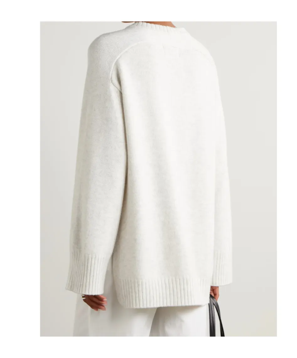 Safi Wool And Cashmere-Blend Sweater
