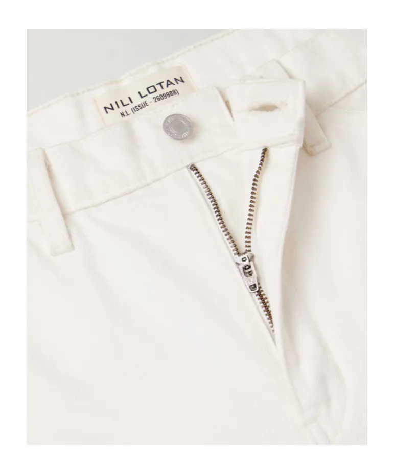 Nili Lotan Straight-Leg Tribeca Jeans
