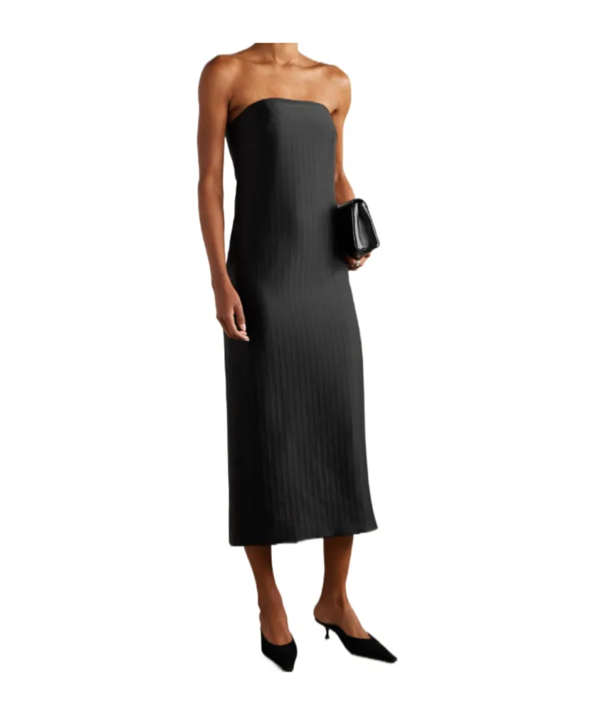 Giulia Strapless Paneled Dress